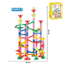 Blocos de Montar de Pista Educativa Criativa e Divertida com Bolinhas
