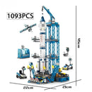 Blocos de montar Foguetes Espaciais Tripulados com Astronauta