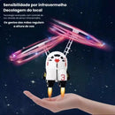 Robô De Brinquedo Astronauta Voador e Luzes Brilhantes