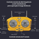 Escavadeira de Controle Remoto com Giro Completo de 680°