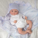 Boneca Reborn Bebê Lua Banho Delicado e Toque Macio que Acalma