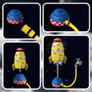 Brinquedo de Foguete Jato de Água Divertido e Fácil de Montar