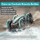 Carrinho de Controle Remoto Anfíbio