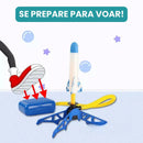 Brinquedo Educativo Foguete Kit de Jogo ao Ar Livre Divertido para Crianças