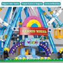 Blocos de Montar Roda-Gigante Iluminada para Crianças