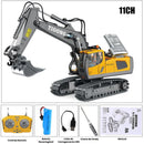 Escavadeira de Controle Remoto com Giro Completo de 680°