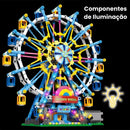 Blocos de Montar Roda-Gigante Iluminada para Crianças