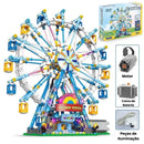 Blocos de Montar Roda-Gigante Iluminada para Crianças
