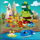 Blocos de Montar 1000 Peças Brinquedo Educativo Clássico