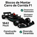 Blocos de Montar Carro de Corrida F1 Desafio Criativo Infantil 1642 Peças