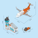 Avião de Brinquedo Blocos de Montar 3 em 1 Brinquedo Educativo