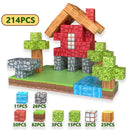 Blocos de Montar Magnéticos Brinquedo Educativo Criativo