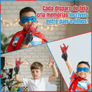 Homem Aranha Lançador de Teia Automático Aventura Criativa